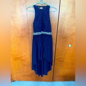 Size 5 Navy Homecoming Dress
